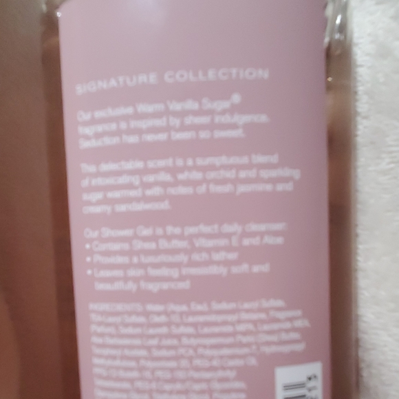 Bath & Body Works SC Warm Vanilla Sugar - Picture 3 of 3